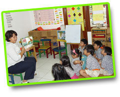 English kindergarten in Jakarta